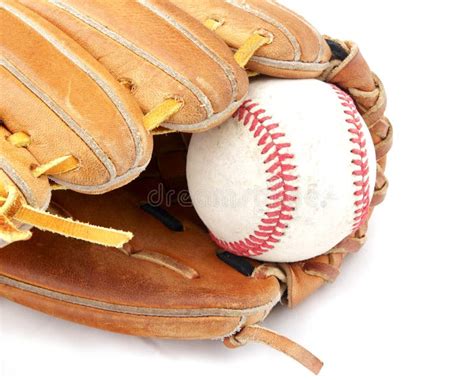 Baseball In Mitt Stock Photo Image Of Baseball Sport 23916328