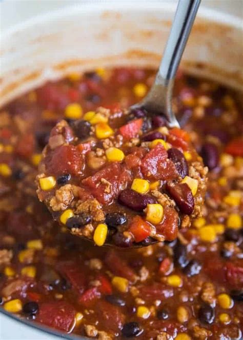 Easy And Healthy Turkey Chili Recipe I Heart Naptime