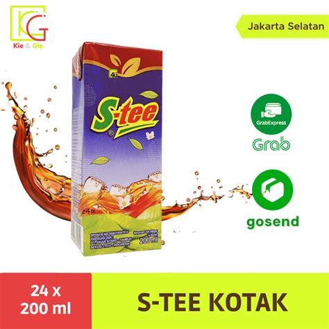 S Tee Teh Kotak 200ml 1 Dus Isi 24 Pcs Lazada Indonesia