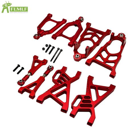 Alloy Cnc Suspension Arm Kit Of Wheel Front Rear Fit For Hpi Rofun