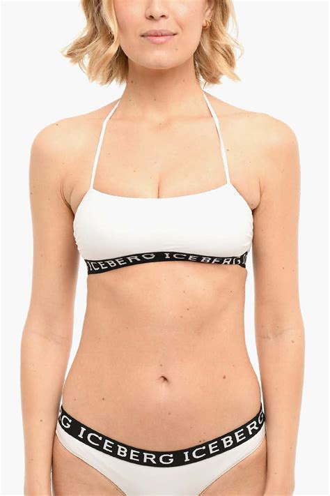 Iceberg Beachwear Bikini Bra With Logoed Band Women Glamood Outlet