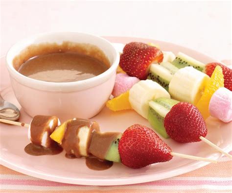 Chocolate Fondue Fruit Skewers New Zealand Womans Weekly Food