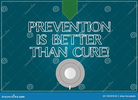 Prevention Is Better Than Cure Stock Image 63386731