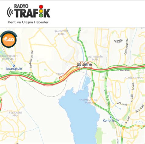 Radyo Trafik İstanbul 104 2 on Twitter TEM Yarımburgaz Viyadüğü nden