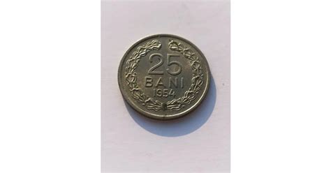 ROMANIA 25 Bani 1954 Necirculata Piesa Superba De Colectie UNC