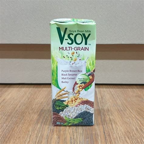 Jual V Soy Susu Kedelai Soya Bean Milk Multi Grain Soy Milk UHT 200ml