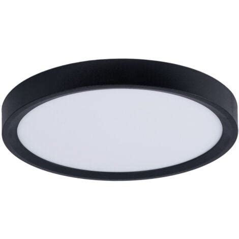 Plaf N Led Techo Circular Cct W Ip Negro