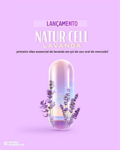 Natur Cell Lavanda 30 Cápsulas Fitarvida Fitarvida Farmácia De Manipulação