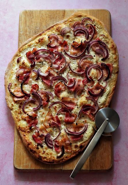 Tarte flambée Flammkuchen