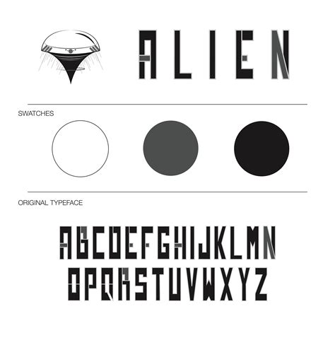 Alien Logo & Typeface on Behance