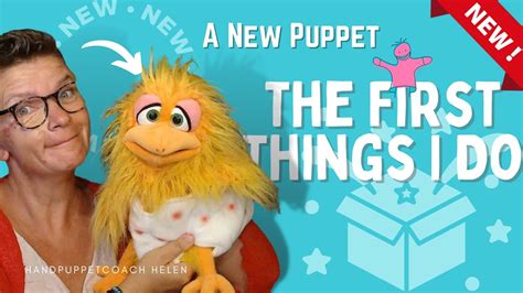 What Is The First Thing To Do With A New Hand Puppet Youtube