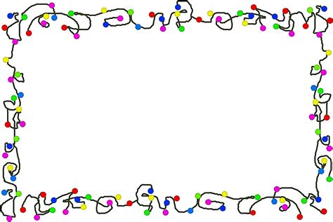 Christmas Lights Border Transparent Png - Christmas Lights Transparent ...