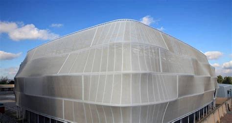 Fiberglass architectural fabric PTFE roof for façades MAGICAL