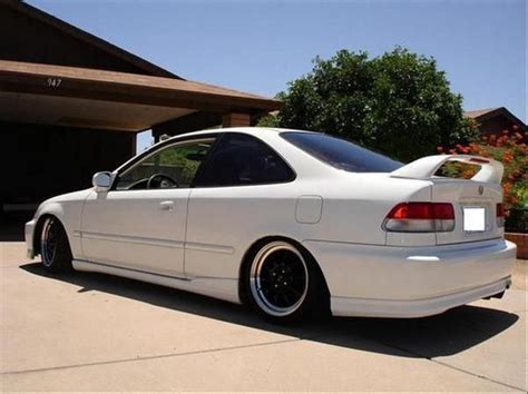 Honda Honda Civic Si 2000 White Car Wallpapers Honda Civic Si Honda Civic Car Honda