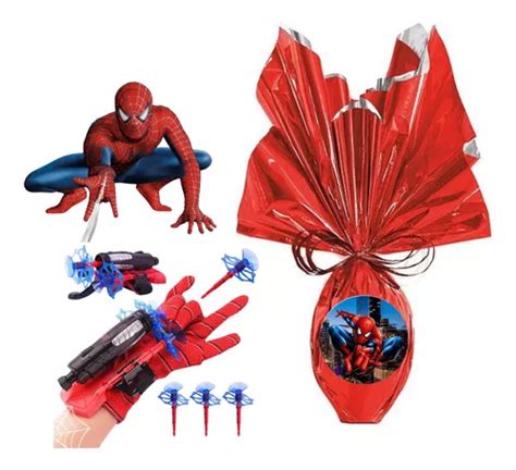 Kit Ovo Da Páscoa 250g Homem Aranha Vingador MercadoLivre