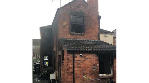 Two Arrested After Serious Trowbridge House Fire Bbc News