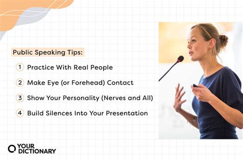 Public Speaking Tips Yourdictionary