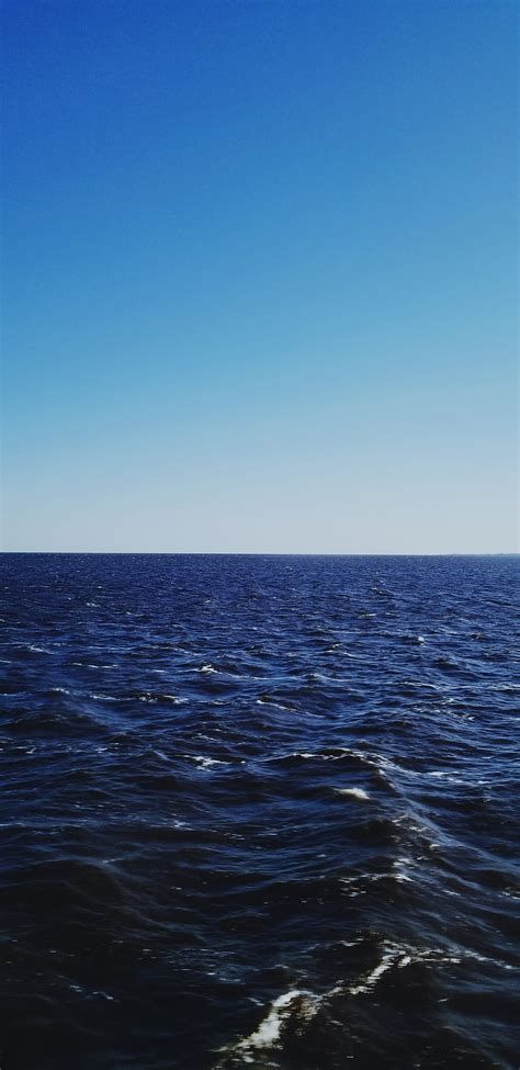 Dark Blue Ocean Wallpaper