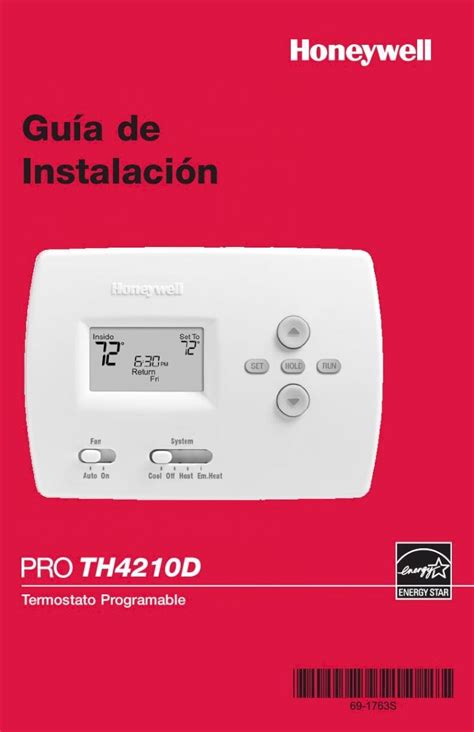 Pdf Gu A De Instalaci N Honeywell Pdf File Ndice De Materias