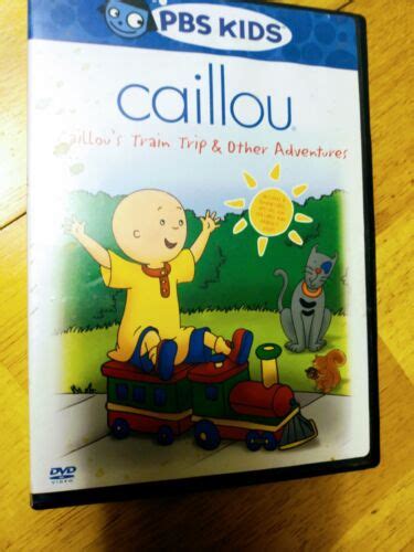 Caillou Caillous Train Trip Pbs Kids Movie Dvd 97368861442 Ebay