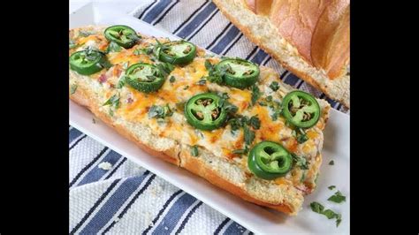 Air Fryer Jalapeno Popper Stuffed Bread Youtube