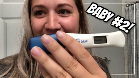 Live Pregnancy Test Finding Out I Am Pregnant With Baby Dpo