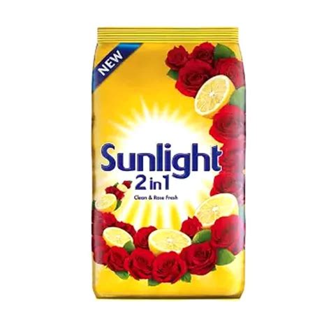 Sunlight Detergent Powder Rose 850 G Yellow