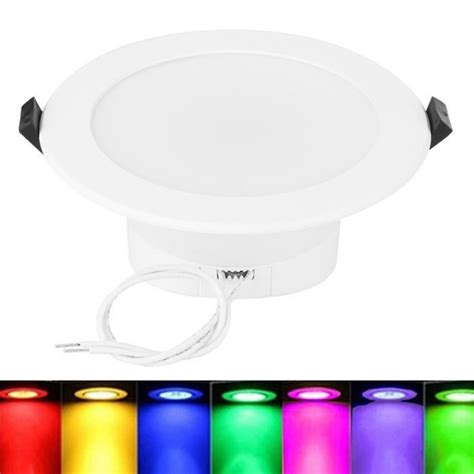 TMISHION Plafonnier LED Intelligent 4in LED Plafonnier Multicolore