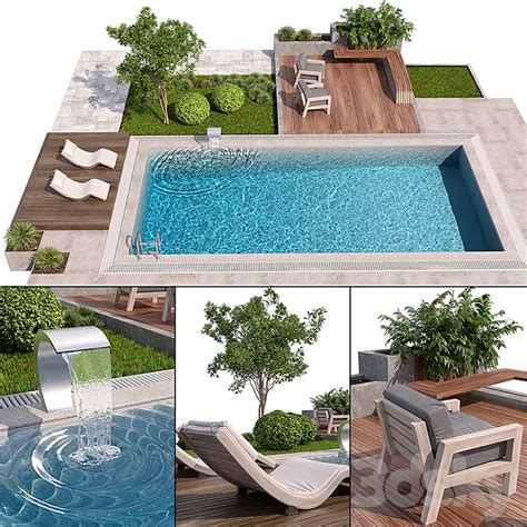 Swimming Pool D Model Dsky Decor Helper