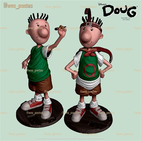 Stl File Doug Funnie And Quailman 👾 ・model To Download And 3d Print・cults