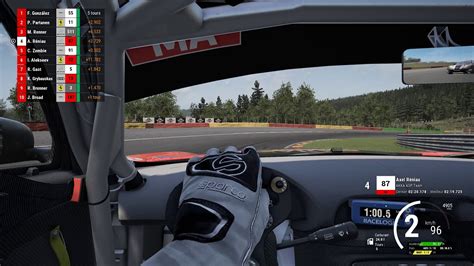 Assetto Corsa Competizione Course Online Spa Francorchamps