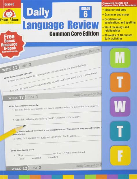 Daily Oral Language Worksheets Language Worksheets