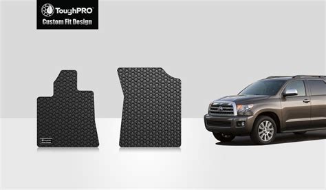 Toughpro Floor Mat Accessories Two Front Mats Compatible With 2020 Toyota Sequoia All Weather