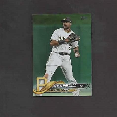 Topps Rainbow Foil Parallel Gregory Polanco Ebay