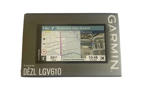 Garmin Dezl Lgv Truck Gps Navigator Sat Naveu Maplive Traffic