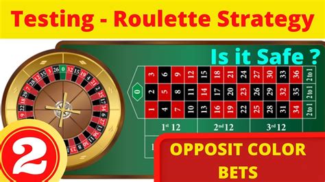 Video #2 - Testing Roulette Strategies | Opposite color bets | Is it ...