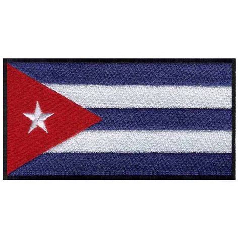 Parche Bordado Bandera Cuba