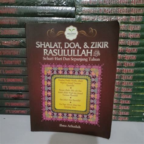 Jual Buku Original Buku Shalat Doa Zikir Rasulullah Sehari Hari Dan