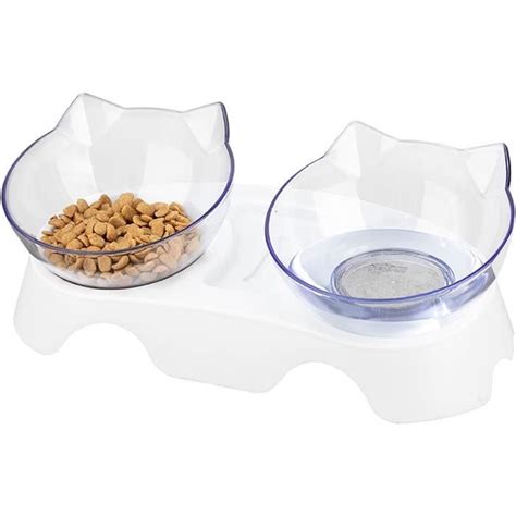 Bols Sur Lev S Pour Chat Mangeoire Pour Chat Plat De Nourriture De