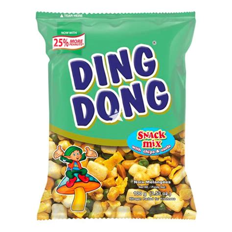 Buy Ding Dong Snack Mix With Chips Curls 100g Philippine