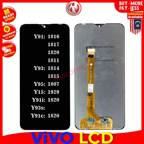 ORI LCD FOR VIVO Y91 Y91i Y93 Y95 Y91C Y53s 1814 1816 1820 Y1S 1816