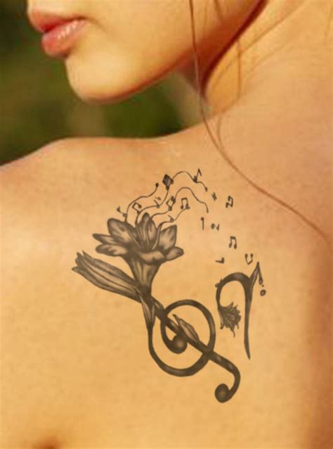 Tribal Tattoos Designs: Music Note Tattoos Designs