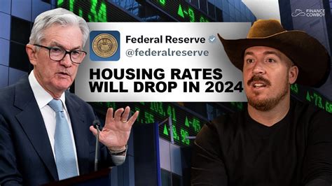 Breaking Feds To Lower Interest Rates 3 6x In 2024 Youtube