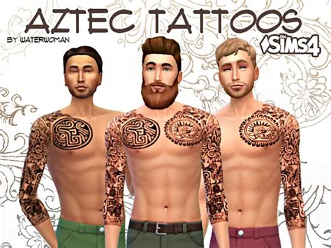 Sims 4 Male Tattoo Cc The Ultimate Collection Fandomspot Parkerspot