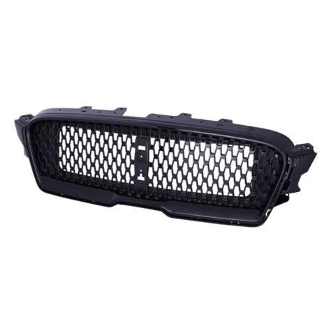 Front Upper Grille Bumper Grille Black For Lincoln Mkz Hp Z