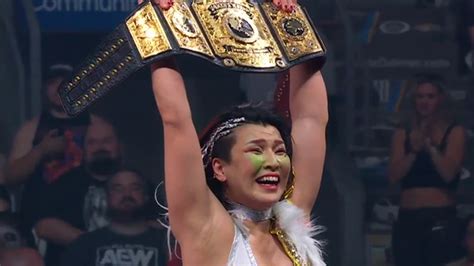 Hikaru Shida Reconquista AEW Women S World Title