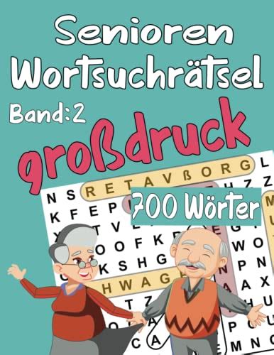 Senioren Wortsuchr Tsel Gro Druck Band Themen Wortsuchr Tsel K Che