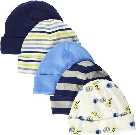 Gorros Para Bebé Recién Nacido 5 Pz 0 A 6 Meses Mercado Libre