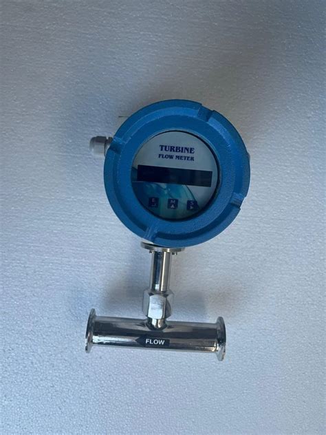 Stainless Steel Digital Solvent Type Turbine Flow Meter Model Name