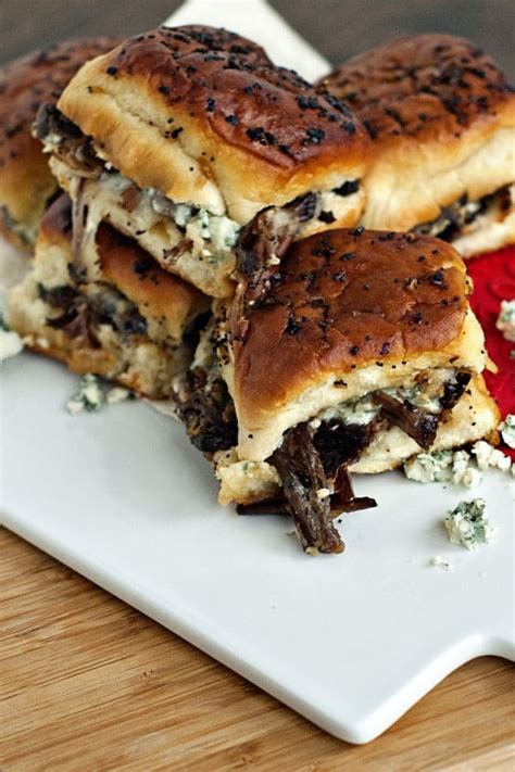 Beef And Blue Cheese Sliders